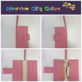 Nappy Wallet - Chevron - Pink Nappy Wallet - Chevron - Pink